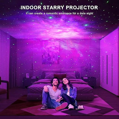 Astronaut Galaxy Projector Night Light with Remote – Nebula Star Projector Lamp