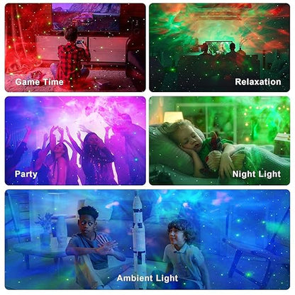 Astronaut Galaxy Projector Night Light with Remote – Nebula Star Projector Lamp